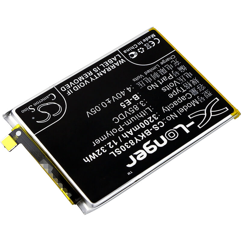 3.85V, 3200mAh, Li-Polymer Battery fits Bbk, Vivo Y83, Vivo Y83a, 12.32Wh
