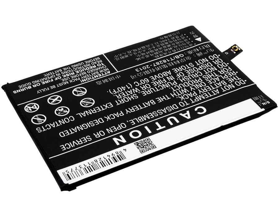 3.8V, 2300mAh, Li-Polymer Battery fits Vivo, Y51, Y51 Dual Sim, 8.74Wh