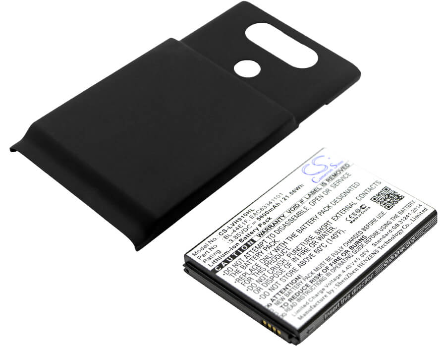 3.85V, 5600mAh, Li-ion Battery fits Lg, H910, H918, 21.56Wh