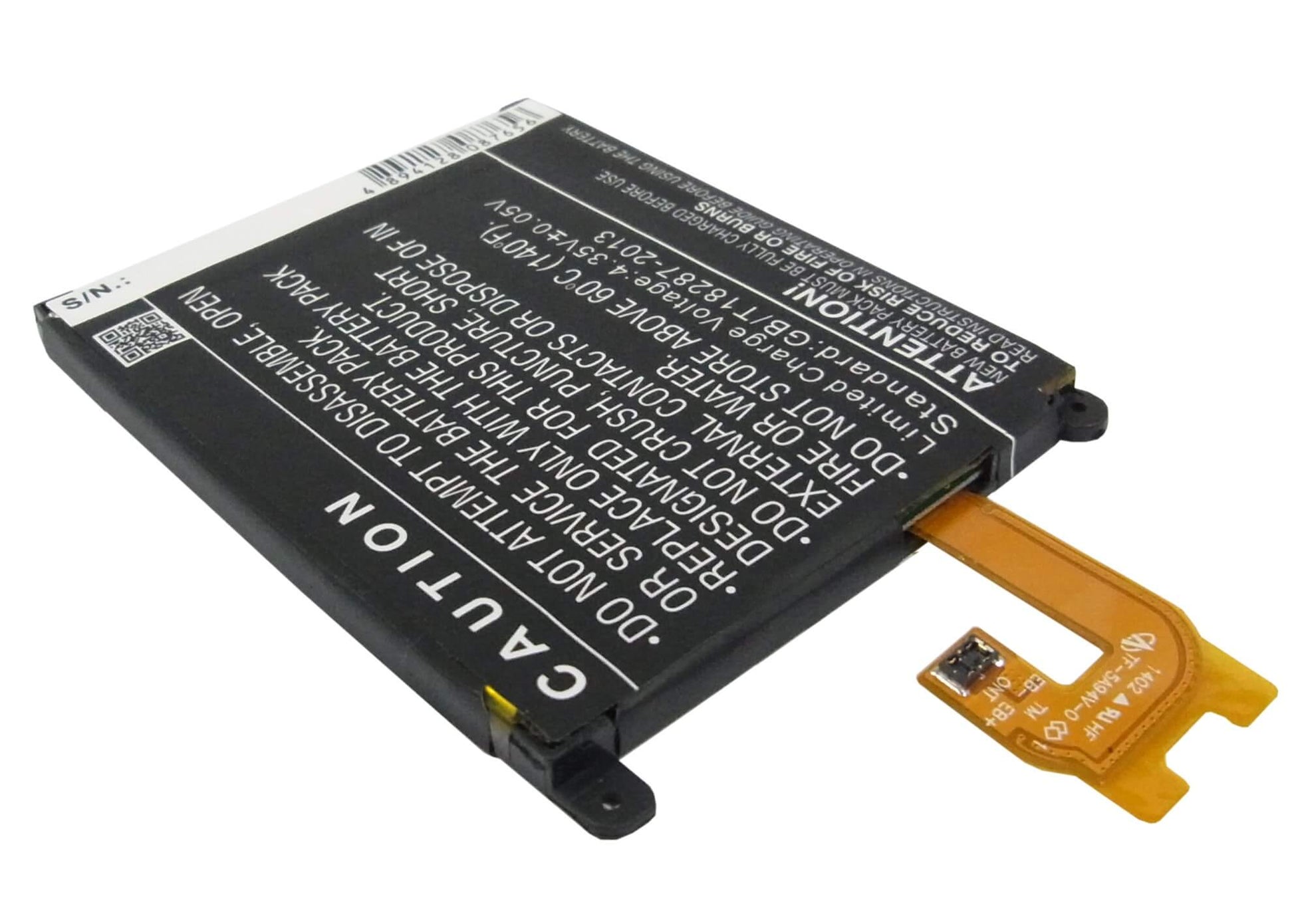 3.8V, 3200mAh, Li-Polymer Battery fits Sony Ericsson, D6502, D6503, 12.16Wh