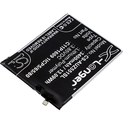 3.85V, 3400mAh, Li-Polymer Battery fits Asus, X00dda, Z00dda, 13.09Wh