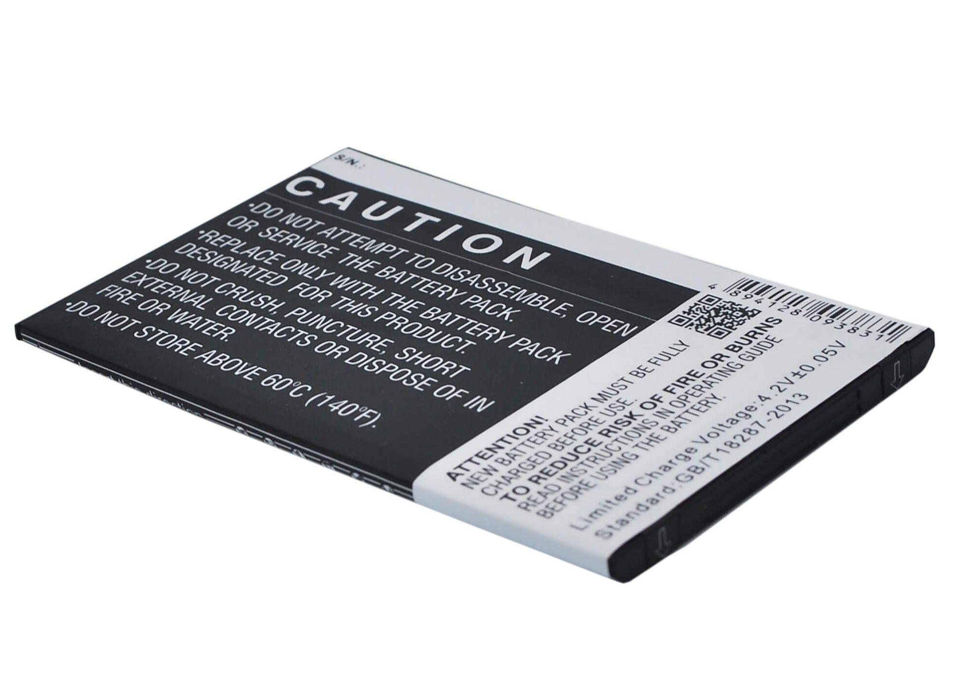 3.7V, 1500mAh, Li-ion Battery fits Phicomm, I310v, K390v, 5.55Wh