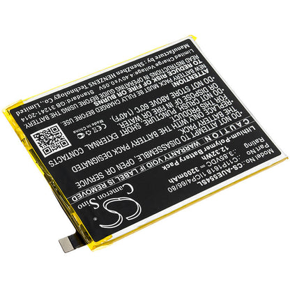 3.85V, 3200mAh, Li-Polymer Battery fits Asus, Ze554kl, Zenfone 4, 12.32Wh