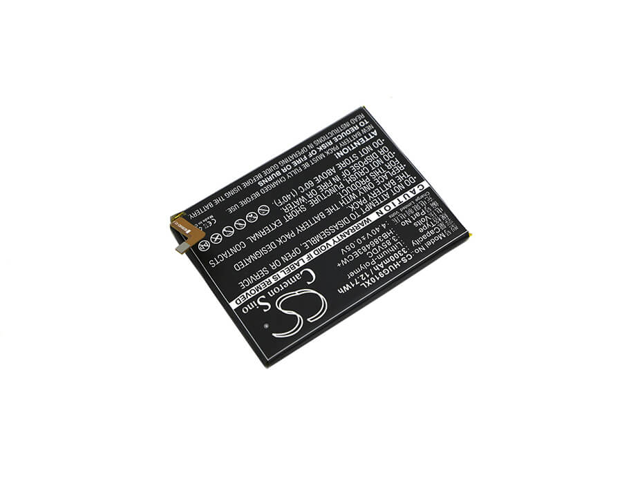 3.85V, 3300mAh, Li-Polymer Battery fits Huawei, Bln-al10, Bln-al20, 12.705Wh