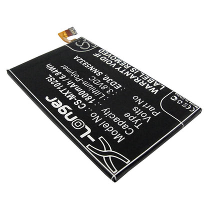 3.8V, 1800mAh, Li-Polymer Battery fits Motorola, Moto G, Moto G 2nd, 6.84Wh