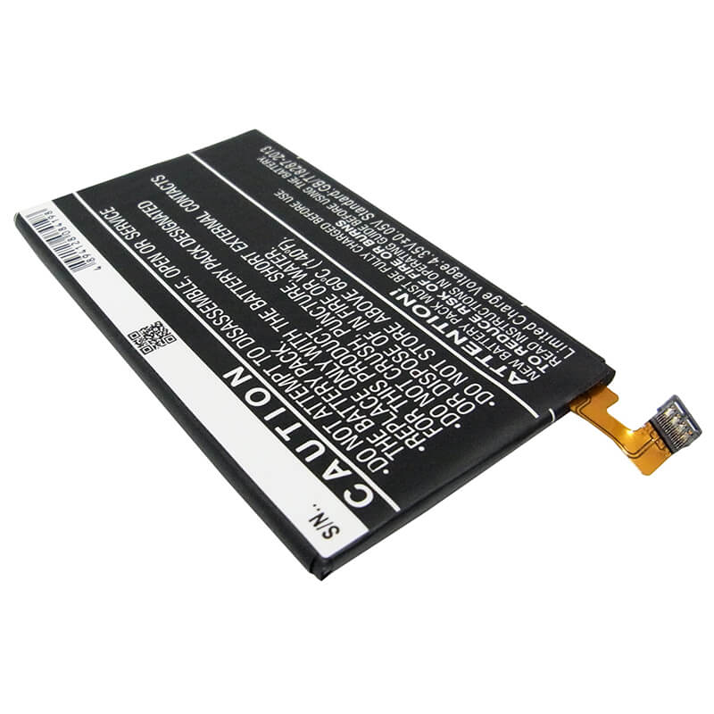 3.8V, 1800mAh, Li-Polymer Battery fits Motorola, Moto G, Moto G 2nd, 6.84Wh