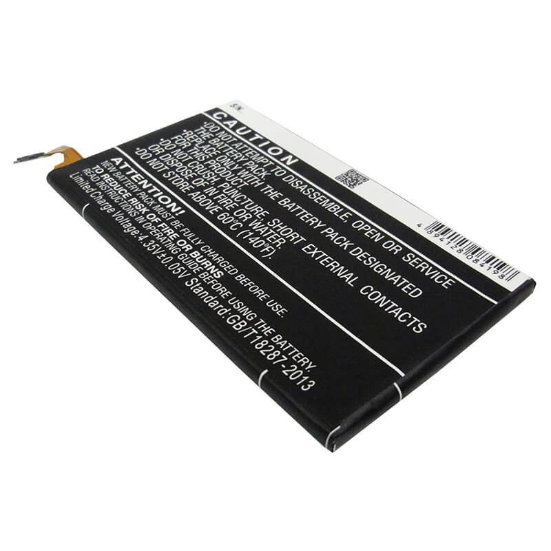 3.8V, 1800mAh, Li-Polymer Battery fits Motorola, Moto G, Moto G 2nd, 6.84Wh