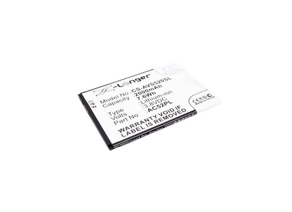 3.8V, 2000mAh, Li-ion Battery fits Archos, 52 Platinum, 7.6Wh