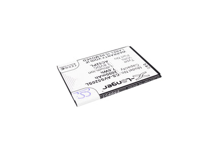 3.8V, 2000mAh, Li-ion Battery fits Archos, 52 Platinum, 7.6Wh