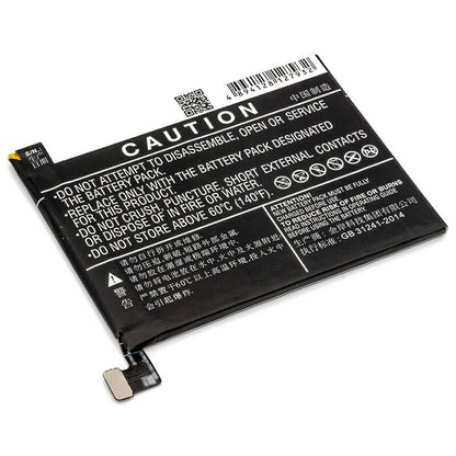 3.85V, 3000mAh, Li-Polymer Battery fits Oneplus, 3t, 3t Dual Sim, 11.55Wh