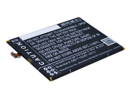 3.8V, 2050mAh, Li-ion Battery fits Kazam, Thunder 348, Tornado 348, 7.79Wh