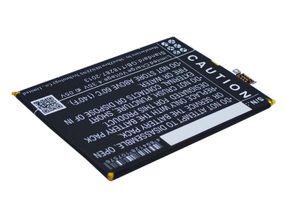3.8V, 2050mAh, Li-ion Battery fits Kazam, Thunder 348, Tornado 348, 7.79Wh