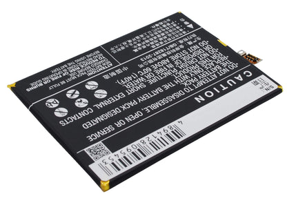 3.8V, 2050mAh, Li-Polymer Battery fits Blu, D980l, Vivo Air, 7.79Wh