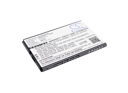 3.7V, 2050mAh, Li-ion Battery fits Hasee, X55, X55 Pro 4g, 7.585Wh