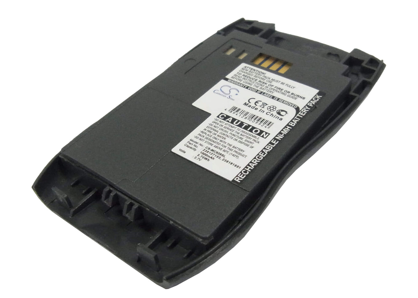 3.7V, 1000mAh, Li-ion Battery fits Sagem, 900, 920, 3.7Wh