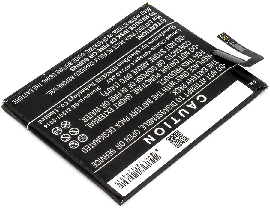 3.85V, 4000mAh, Li-Polymer Battery fits Htc, 2pxh100, E66, 15.4Wh