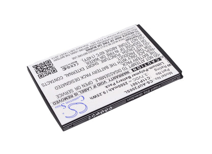 3.7V, 2500mAh, Li-Polymer Battery fits Asus, Z00d, Z00ud, 9.25Wh