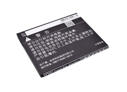 3.7V, 2400mAh, Li-ion Battery fits K-touch, S2, V5, 8.88Wh