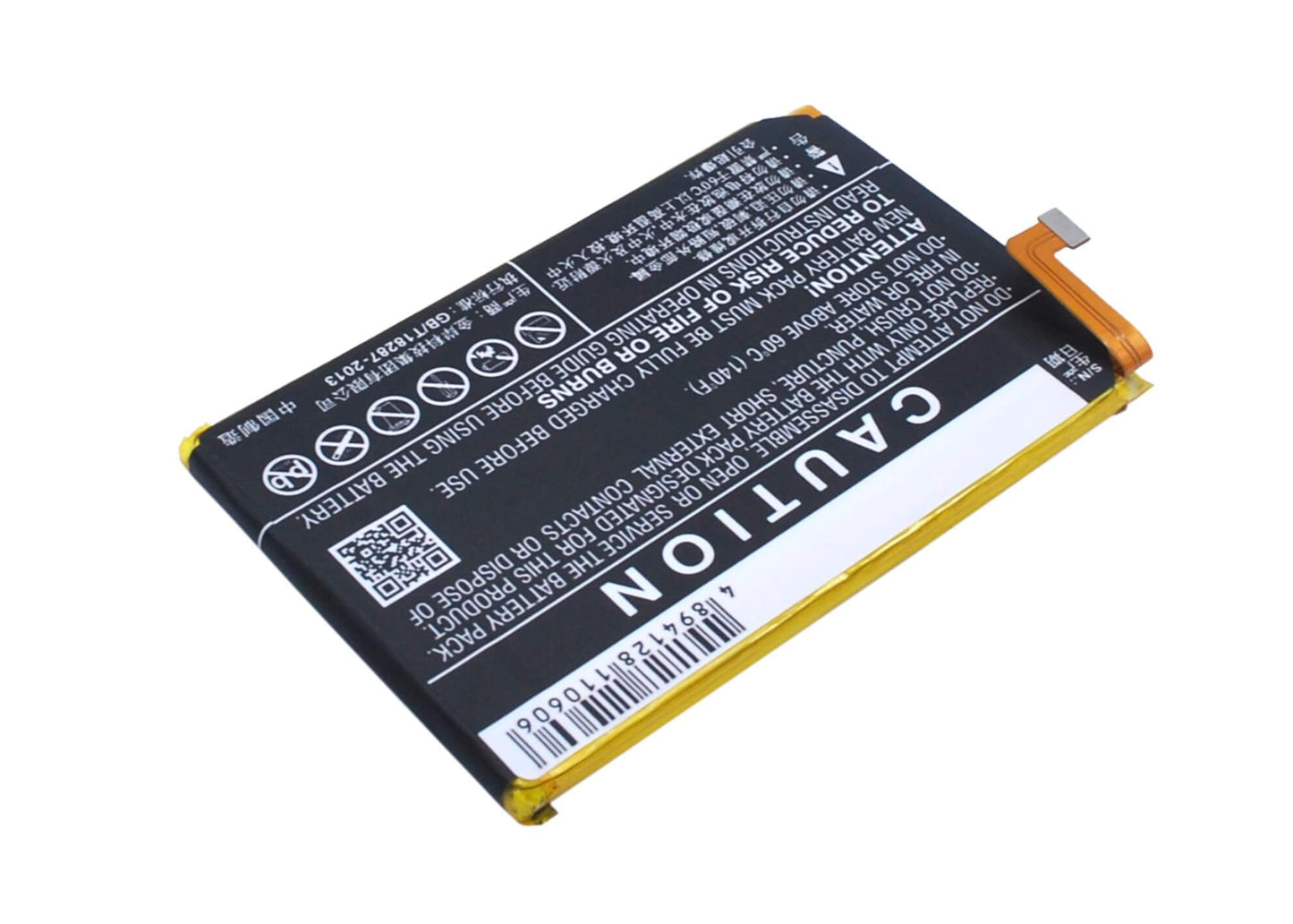 3.8V, 2400mAh, Li-Polymer Battery fits Coolpad, Fengshang T2, Modena, 9.12Wh