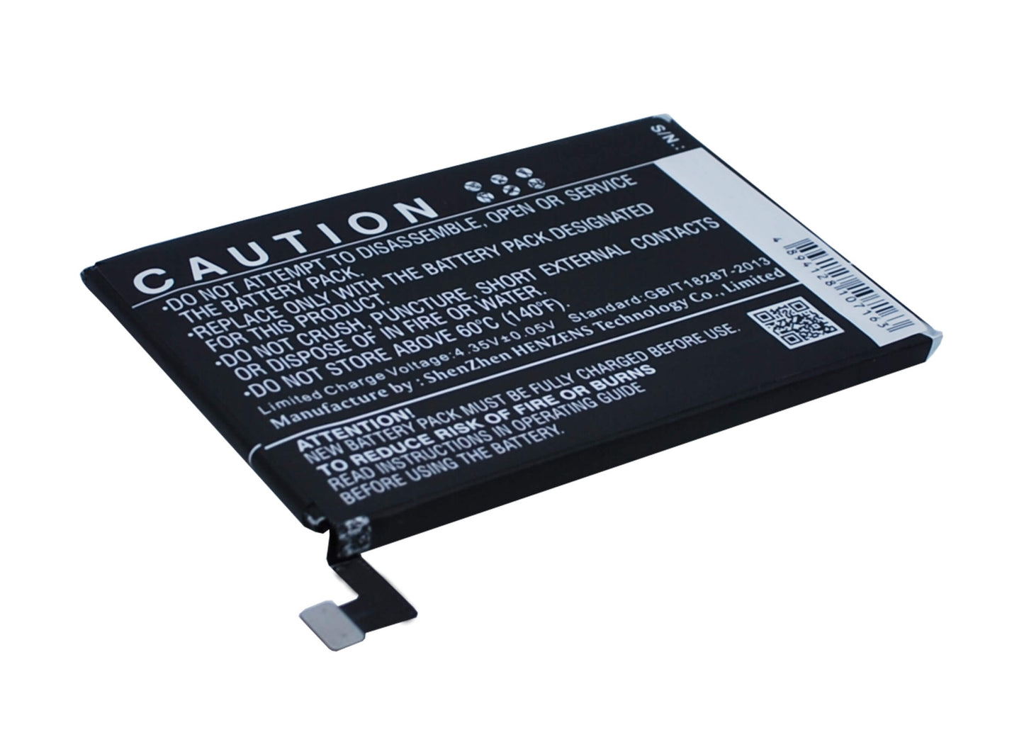 3.8V, 3300mAh, Li-Polymer Battery fits Oneplus, 2, 2 Global Dual Sim, 12.54Wh