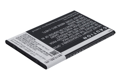 3.8V, 2100mAh, Li-ion Battery fits Blackberry, Z5, 7.98Wh