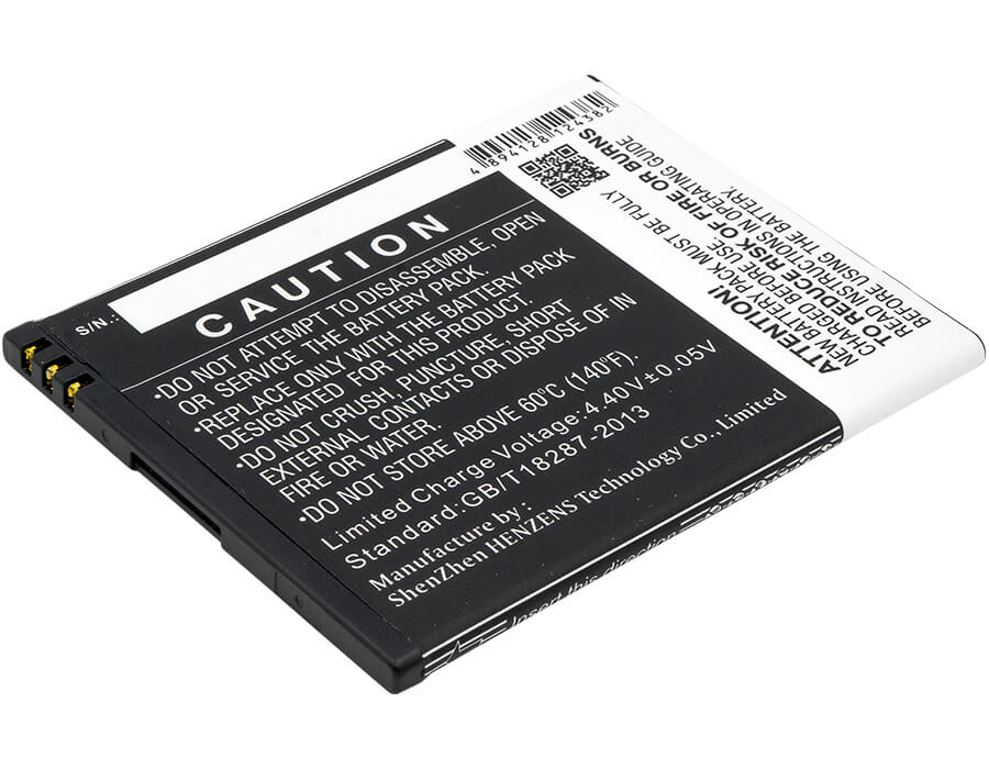 3.85V, 3350mAh, Li-ion Battery fits Nokia, Cityman, Lumia 950 Xl, 12.8975Wh