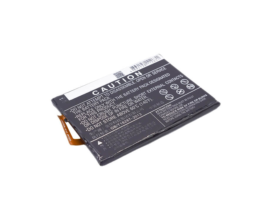 3.8V, 4000mAh, Li-Polymer Battery fits Zte, Blade A452, Blade D2, 15.2Wh