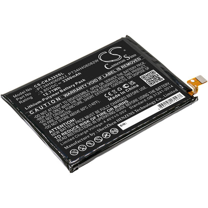 3.85V, 3300mAh, Li-Polymer Battery fits Cricket, Icon 2, U325ac, 12.705Wh
