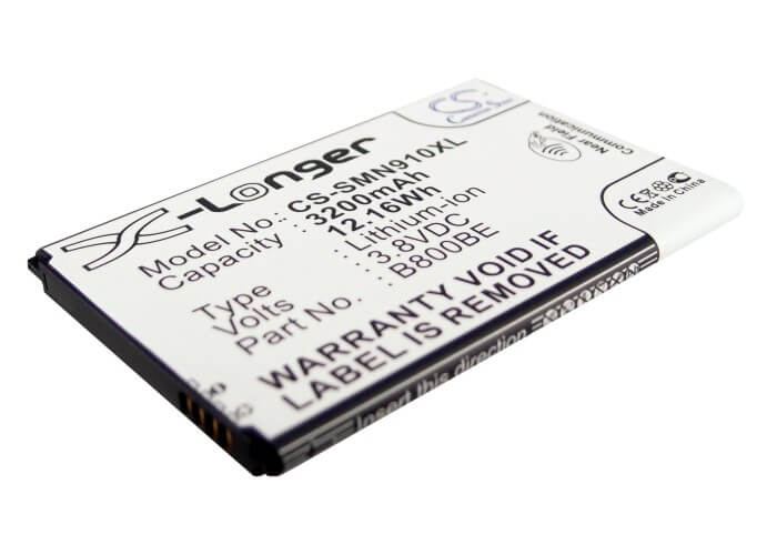 CS-SMN910XL, Mobile, Smartphone 3.8V, 3200mAh, Li-ion Battery fits Samsung, Galaxy Note 3, Galaxy Note 3 Lte, 12.16Wh