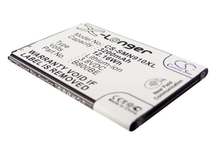 CS-SMN910XL, Mobile, Smartphone 3.8V, 3200mAh, Li-ion Battery fits Samsung, Galaxy Note 3, Galaxy Note 3 Lte, 12.16Wh