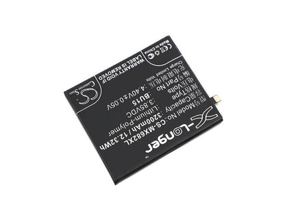 3.85V, 3200mAh, Li-Polymer Battery fits Meizu, Meilan U20, Meilan U20 Dual Sim, 12.32Wh