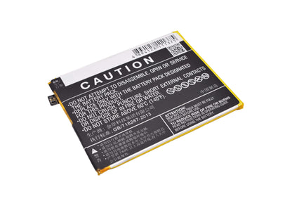 3.8V, 2400mAh, Li-Polymer Battery fits Vivo, X6, X6a, 9.12Wh