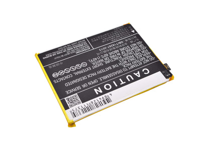 3.8V, 2400mAh, Li-Polymer Battery fits Bbk, Vivo X6, Vivo X6a, 9.12Wh