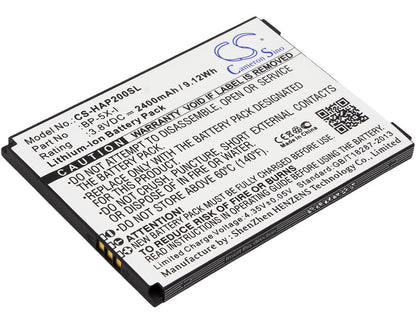 3.8V, 2400mAh, Li-ion Battery fits Innos, D10, D10c, 9.12Wh