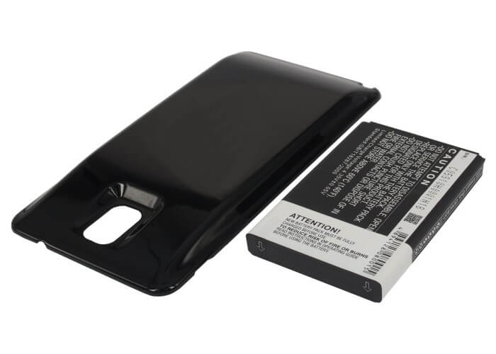 Black, 3.8V, 6400mAh, Li-ion Battery fits Samsung, Galaxy Note 3, Galaxy Note Iii, 24.32Wh