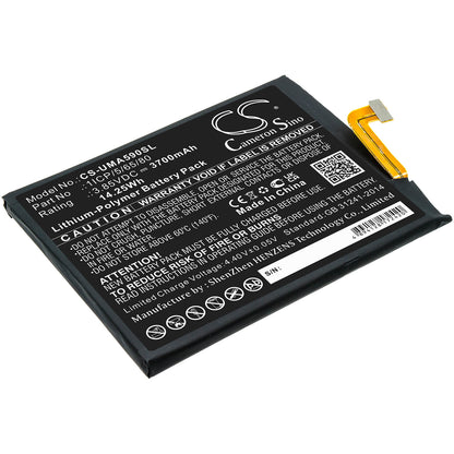 3.85V, 3700mAh, Li-Polymer Battery fits Umi, Umidigi A9 Pro, 14.245Wh