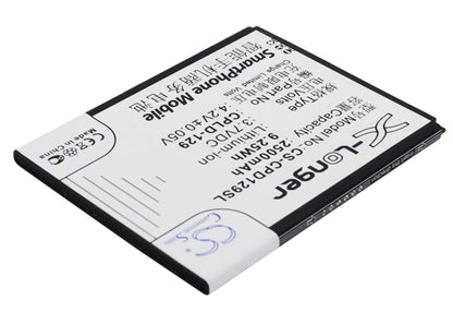 3.7V, 2500mAh, Li-ion Battery fits Coolpad, 5315, 9.25Wh