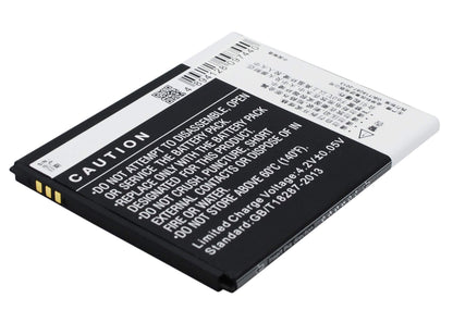 3.7V, 2500mAh, Li-ion Battery fits Coolpad, 5315, 9.25Wh
