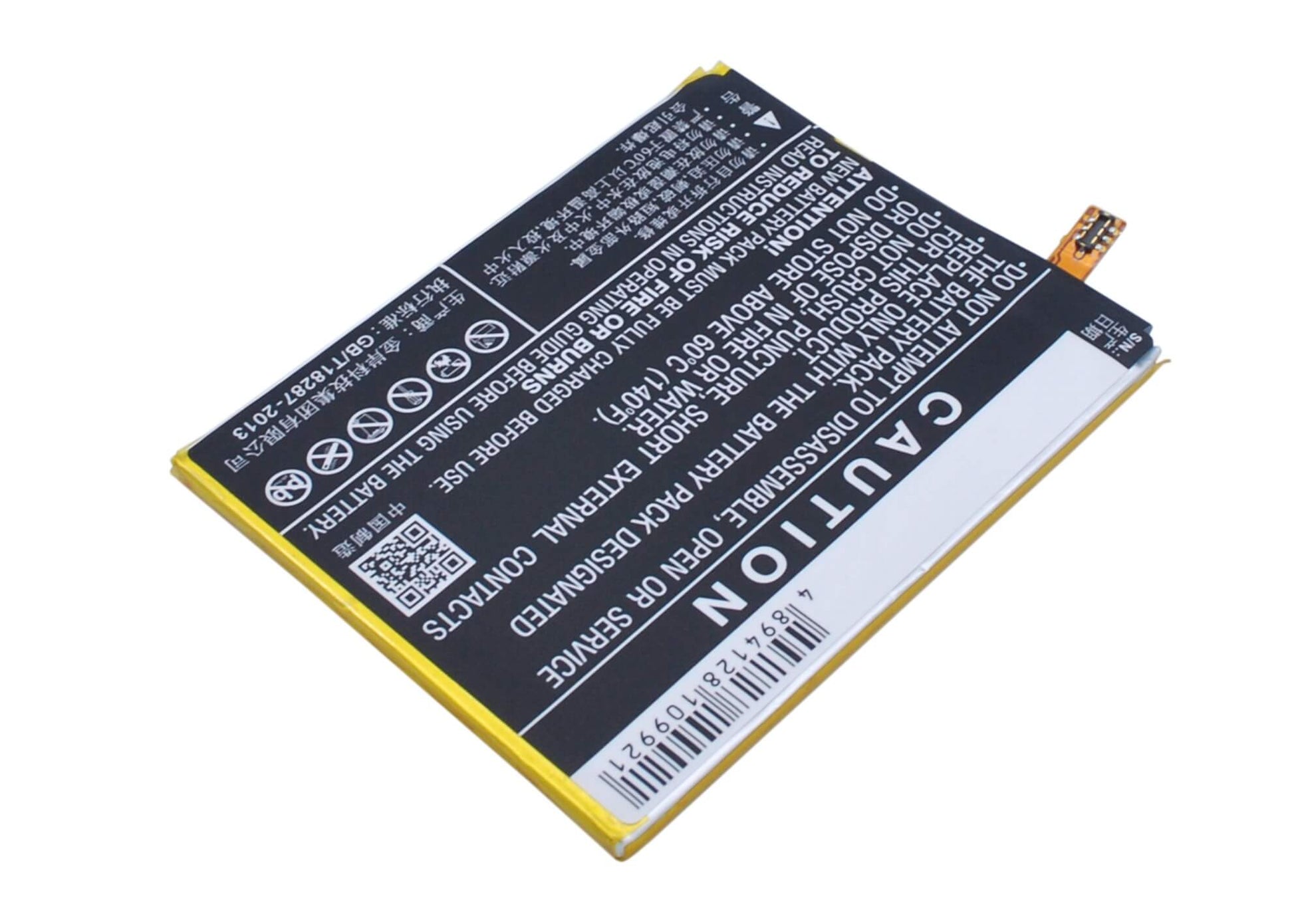 3.8V, 3450mAh, Li-Polymer Battery fits Huawei, Angler, H1511, 13.11Wh