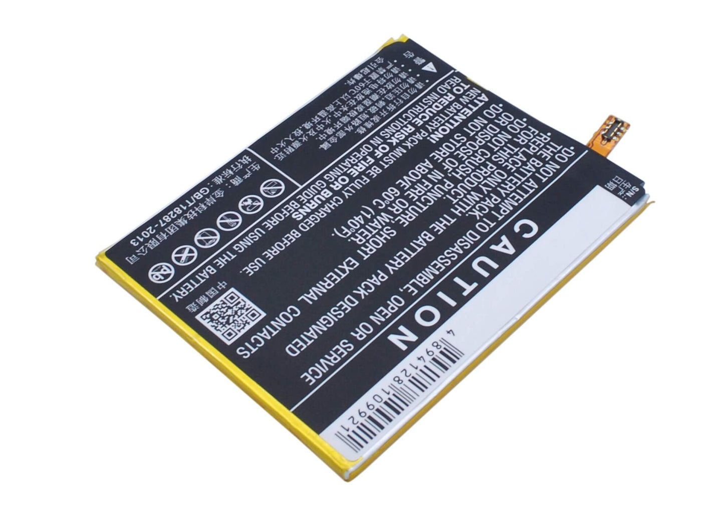3.8V, 3450mAh, Li-Polymer Battery fits Google, Nexus 6p, Nexus 6p A1, 13.11Wh