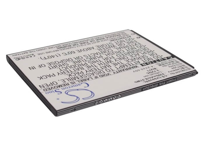 3.7V, 2300mAh, Li-ion Battery fits Lenovo, S930, S938t, 8.51Wh