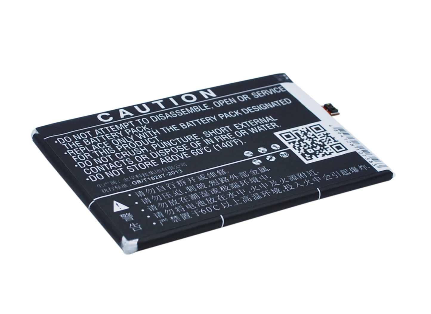 3.8V, 2500mAh, Li-Polymer Battery fits Coolpad, T2-c01, Y75, 9.5Wh