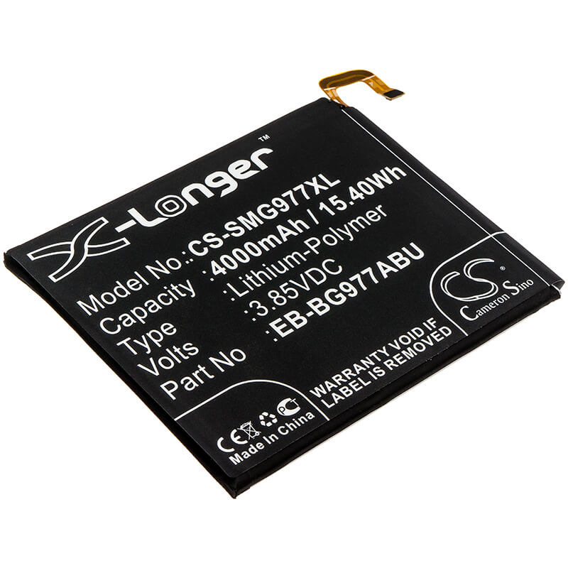 3.85V, 4000mAh, Li-Polymer Battery fits Samsung, Galaxy S10 5g, Sm-g977, 15.4Wh