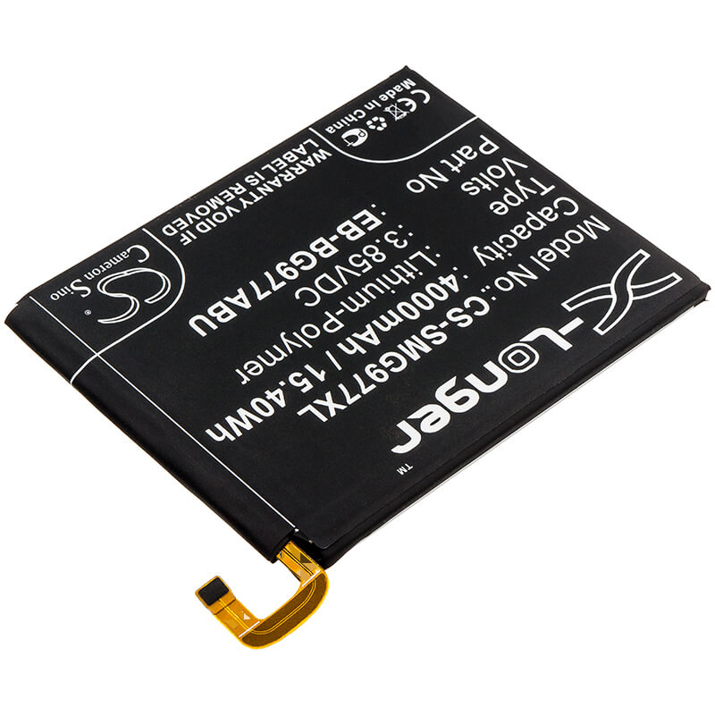 3.85V, 4000mAh, Li-Polymer Battery fits Samsung, Galaxy S10 5g, Sm-g977, 15.4Wh