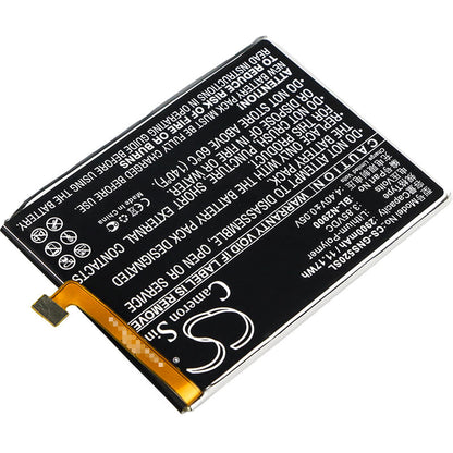 3.85V, 2900mAh, Li-Polymer Battery fits Gionee, Gn3001, Gn3001l, 11.165Wh