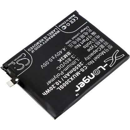 3.85V, 2650mAh, Li-Polymer Battery fits Xiaomi, M1810e5a, M1810e5c, 10.2025Wh