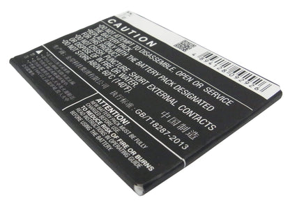 3.8V, 2000mAh, Li-Polymer Battery fits Bbk, Vivo Y19, Vivo Y19t, 7.6Wh