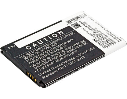 3.8V, 2300mAh, Li-ion Battery fits Lg, F670, F670k, 8.74Wh