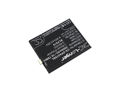 3.85V, 2800mAh, Li-Polymer Battery fits Oppo, A39, A39 Dual Sim, 10.78Wh