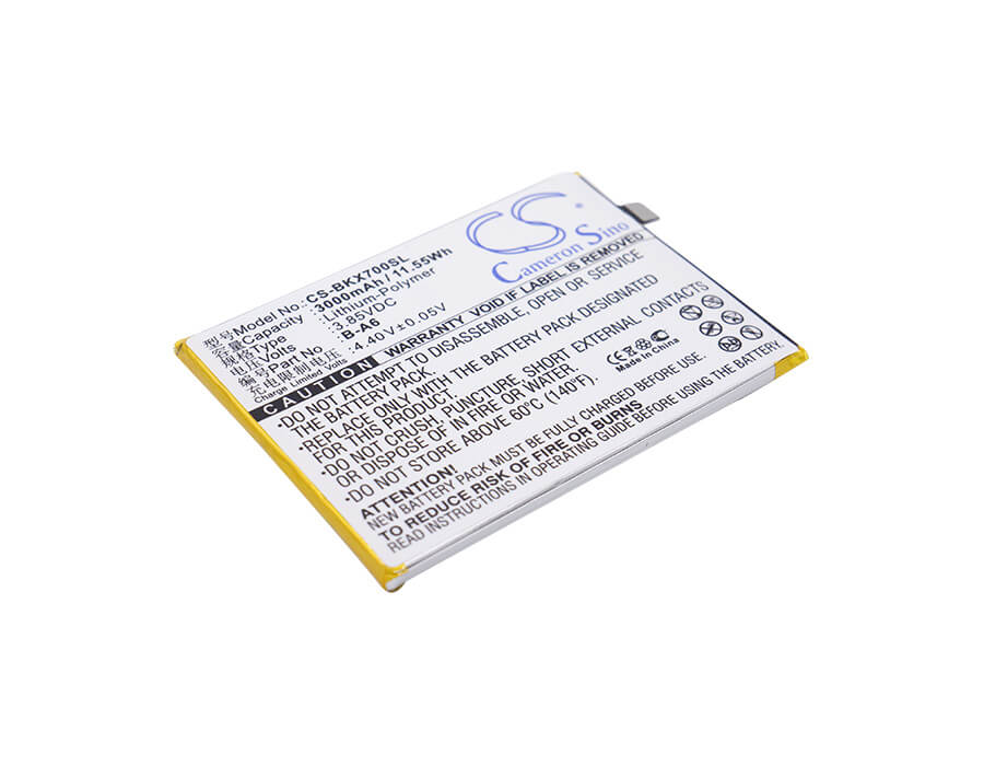 3.85V, 3000mAh, Li-Polymer Battery fits Vivo, X7, X7 Dual Sim, 11.55Wh